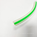 Tuyau / tube ondulé résistant à la flamme verte et blanc
